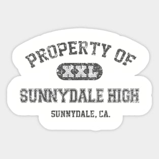 Property of Sunnydale High Sticker